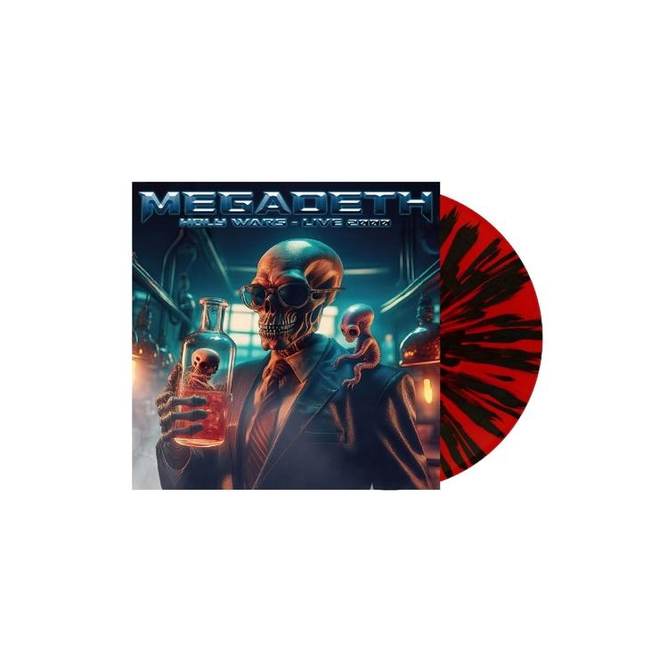 MEGADETH - Holy Wars - Live 2000 (Red W/ Black Splatter Vinyl)