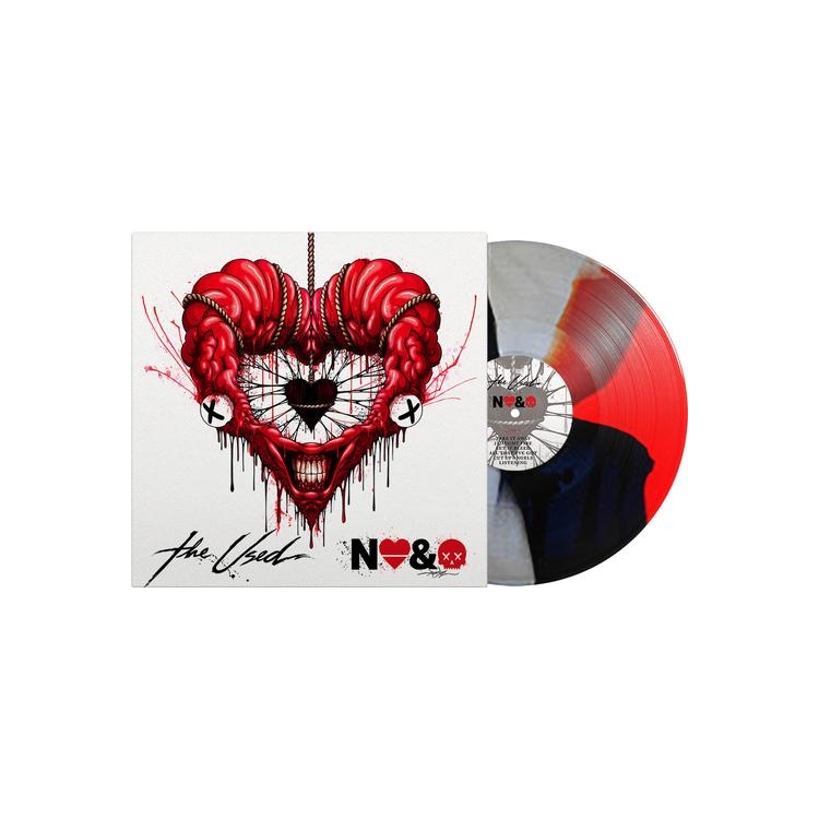 THE USED - In Love & Death  (Red/black/clear Twist Vinyl, Limited, Indie-retail Exclusive)