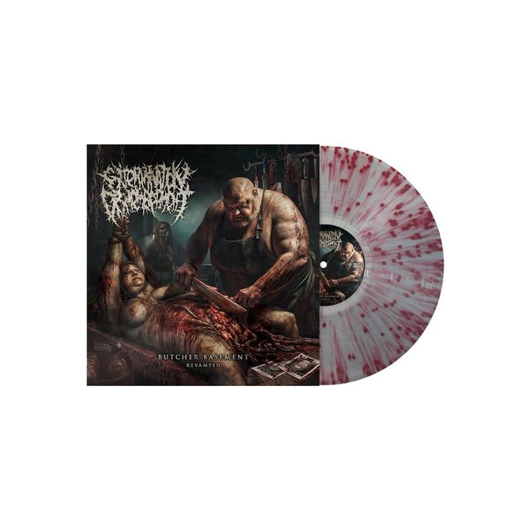EXTERMINATION DISMEMBERMENT - Butcher Basement (Revamped) [lp] (Blood Splatter Vinyl)
