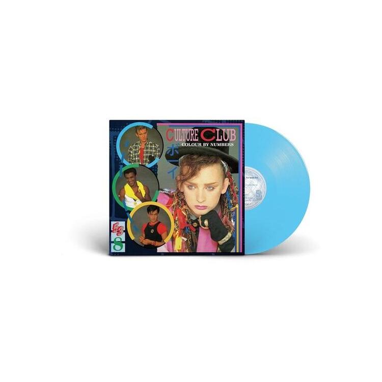 CULTURE CLUB - Colour By Numbers (Blue Coloured Vinyl)