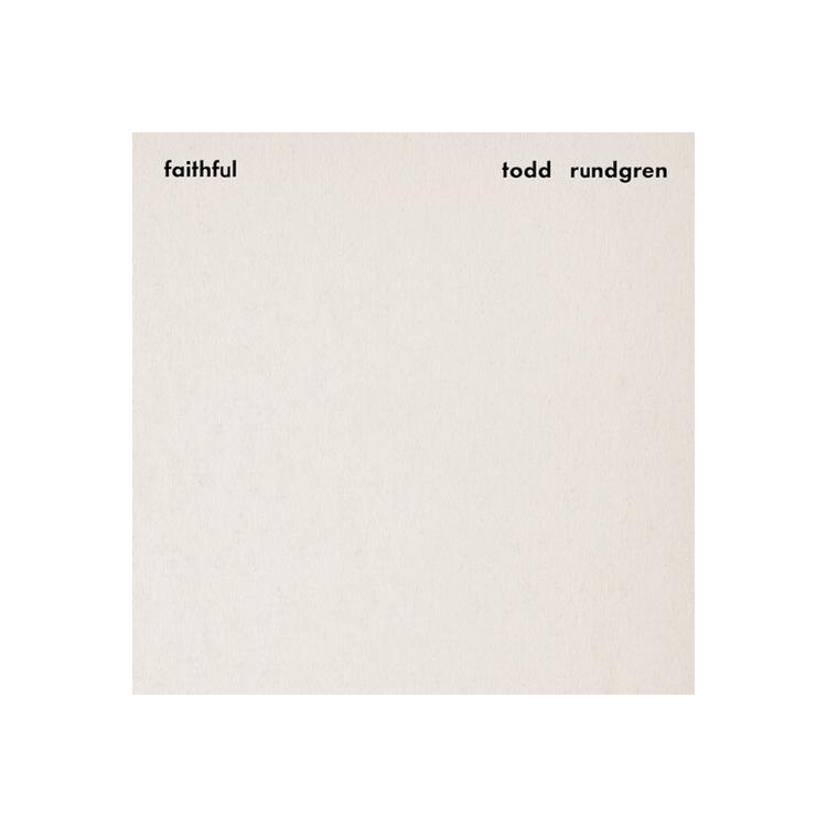 TODD RUNDGREN - Faithful [2lp] (Clear Gold Vinyl, Premium Sound Edition, Gatefold)