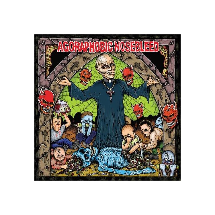 AGORAPHOBIC NOSEBLEED - Altered States Of America [lp] (Electric Blue With Rainbow Splatter Vinyl)