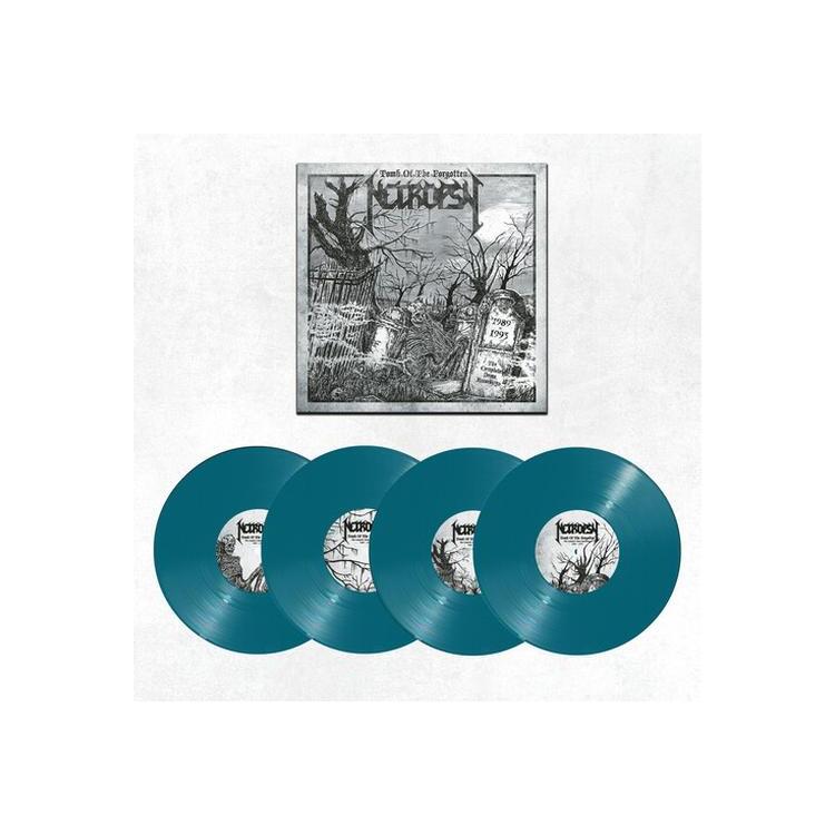 NECROPSY - Tomb Of The Forgotten (The Complete Demo Recordings 1989-1993) [4lp] (Petrol Green Vinyl, Booklet)