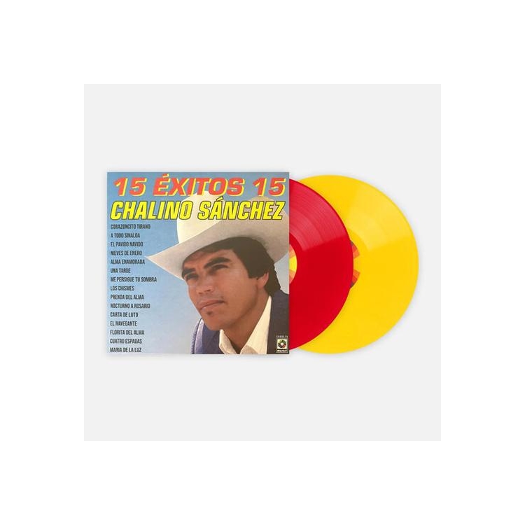 CHALINO SANCHEZ - 15 Exitos 15 (2lp-yellow & Red Vinyl)