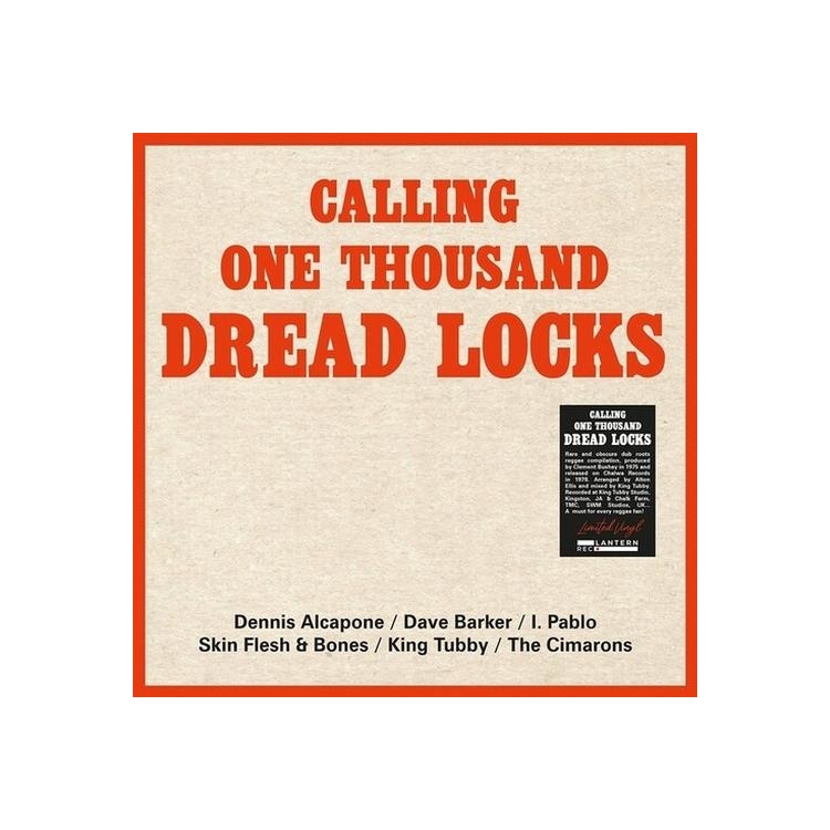 VARIOUS ARTISTS - Calling One Thousand Dread Locks
