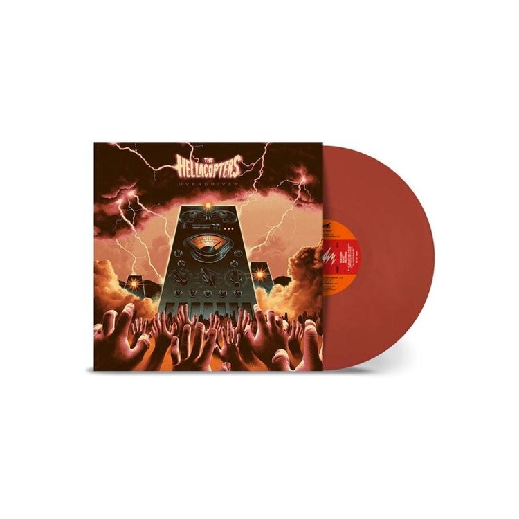 HELLACOPTERS - Overdriver [lp] (Brick Red Vinyl)