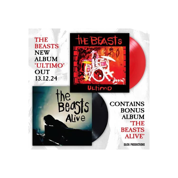 THE BEASTS - Ultimo - Red Lp With Bonus Disc