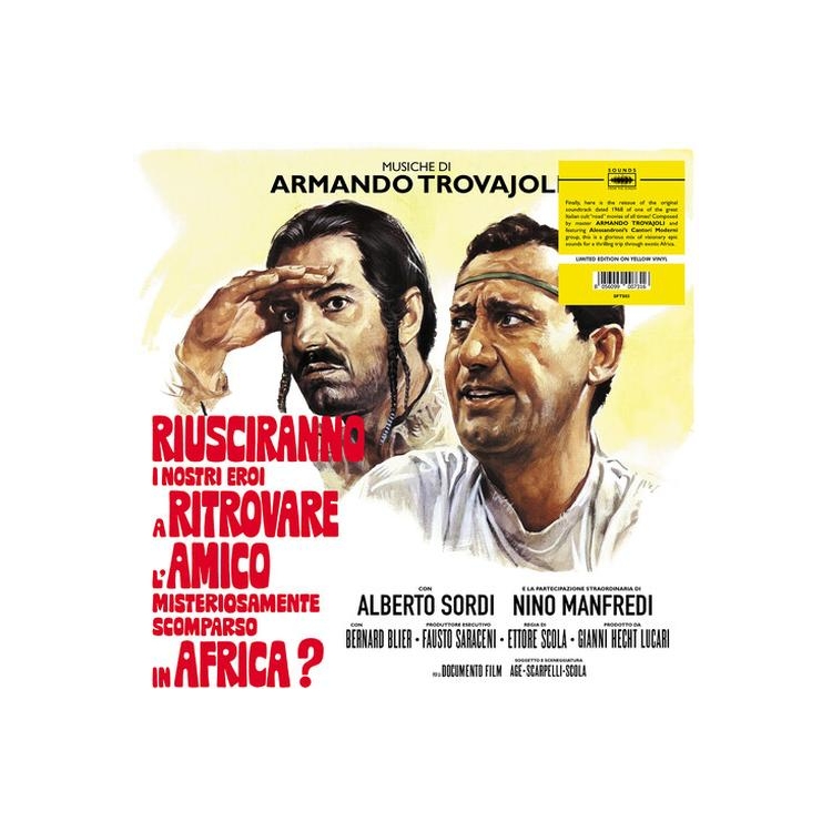 ARMANDO TROVAJOLI - Riusciranno I Nostri Ero A Ritrovare À (Yellow Vinyl)