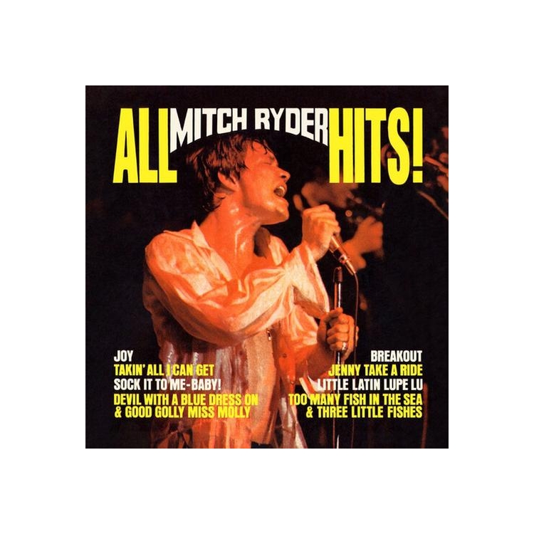 MITCH RYDER & THE DETROIT WHEELS - All Mitch Ryder Hits: Original New Voice Recordings [lp] (180 Gram Audiophile Vinyl)