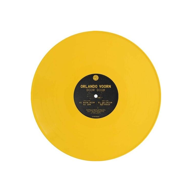ORLANDO VOORN - Boom Boom [12in] (Yellow Vinyl)