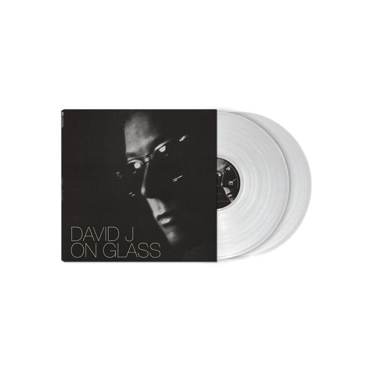 DAVID J - On Glass [2lp] (Clear/white Vinyl)