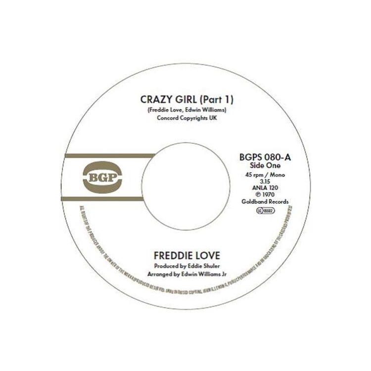 FREDDIE LOVE - Crazy Girl