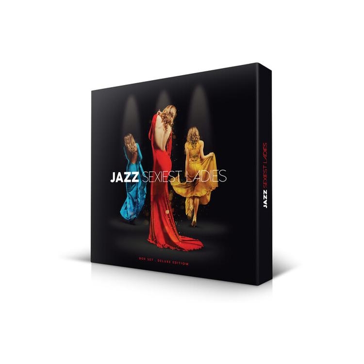 VARIOUS ARTISTS - Jazz Sexiest Ladies Box Set - Vol. 1, 2 & 3 (Yellow, Red & Blue Coloured Vinyl)