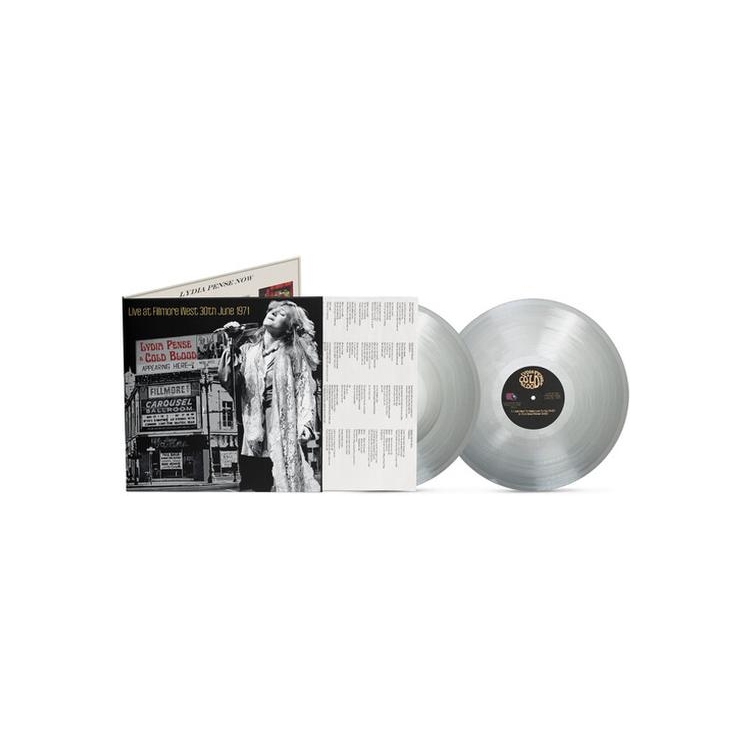 LYDIA / COLD BLOOD PENSE - Live At Fillmore West - June 30 1971 - Silver