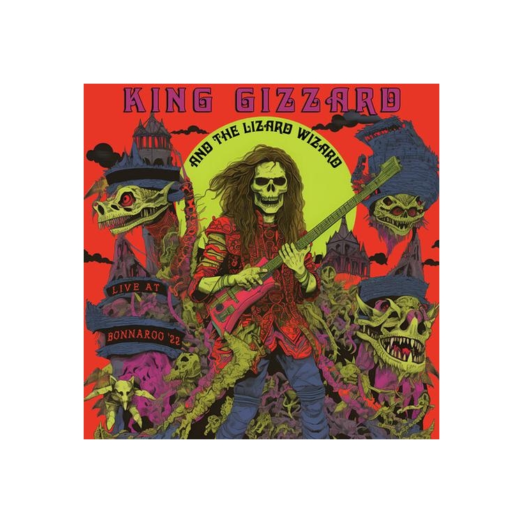 KING GIZZARD & THE LIZARD WIZARD - Live At Bonnaroo 22 [2lp] (Red & Yellow Vinyl)