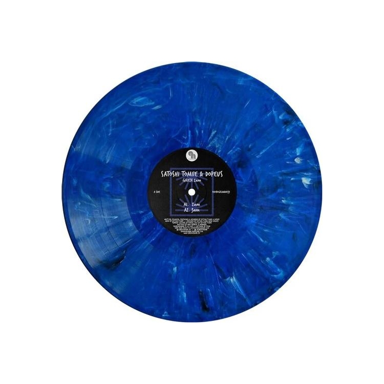 SATOSHI TOMIIE & DOPEUS - Gaien 2am [12in] (Blue Marbled Vinyl)