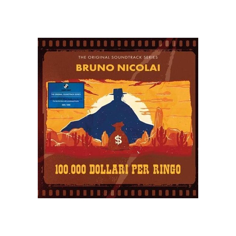 BRUNO NICOLAI - 100000 Dollari Per Ringo - O.S.T. - Orange Vinyl