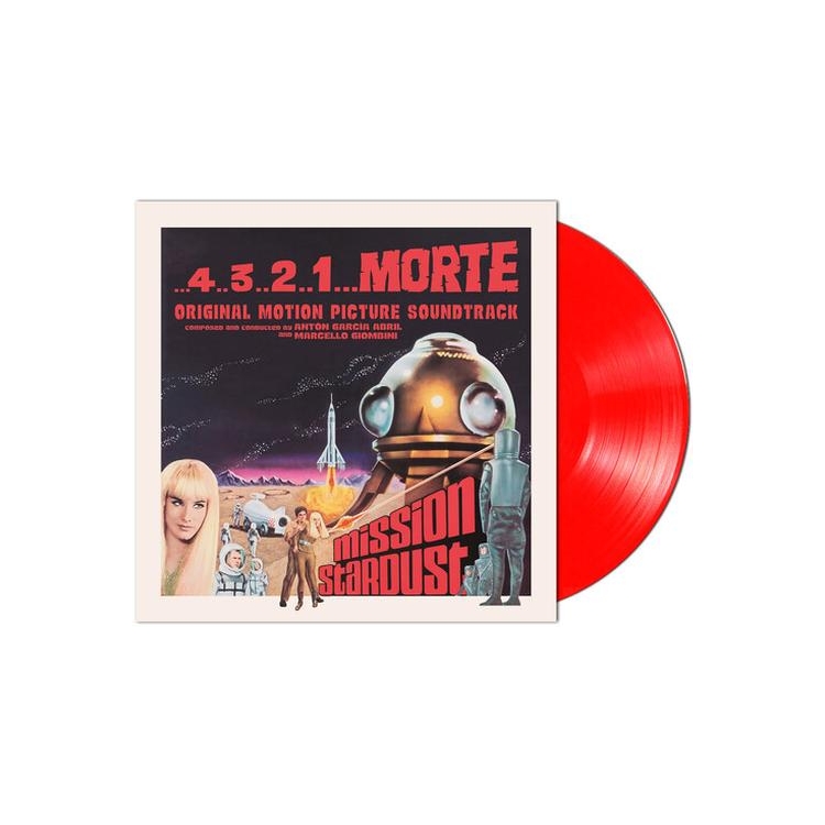 ANTON GARCIA / GIOMBINI - 4 3 2 1 Morte - O.S.T. - Ltd Clear Red Vinyl