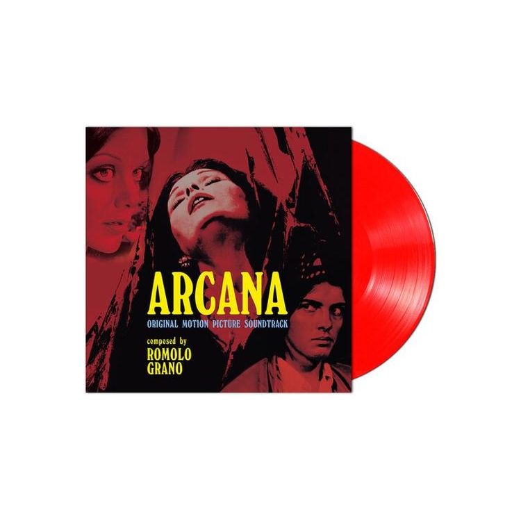 ROMOLO GRANO - Arcana - O.S.T. - Ltd Clear Red Vinyl