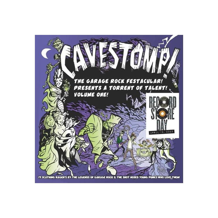 VARIOUS ARTISTS - Cavestomp! Volume 1 - A Torrent Of Talent! - Rsd 2025