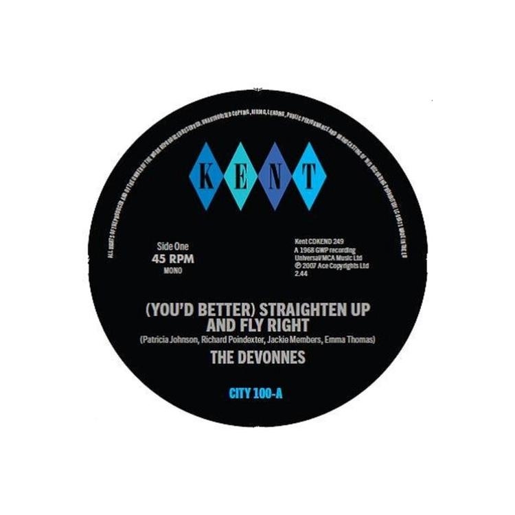 THE DEVONNES - (you’d Better) Straighten Up And Fly Right