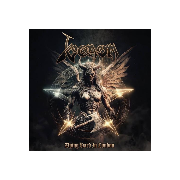 VENOM - Dying Hard In London (Red W/ White Splatter Vinyl)