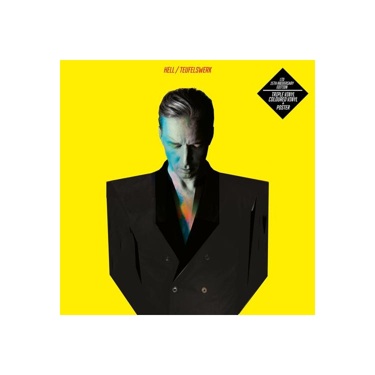 DJ HELL - Teufelswerk - 15th Anniversary Edition (Neon Yellow, Orange & Red Vinyl)