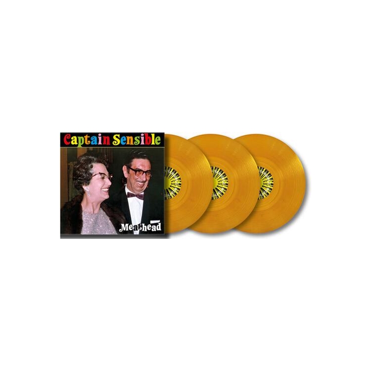 CAPTAIN SENSIBLE - Meathead - Orange Crystal Vinyl