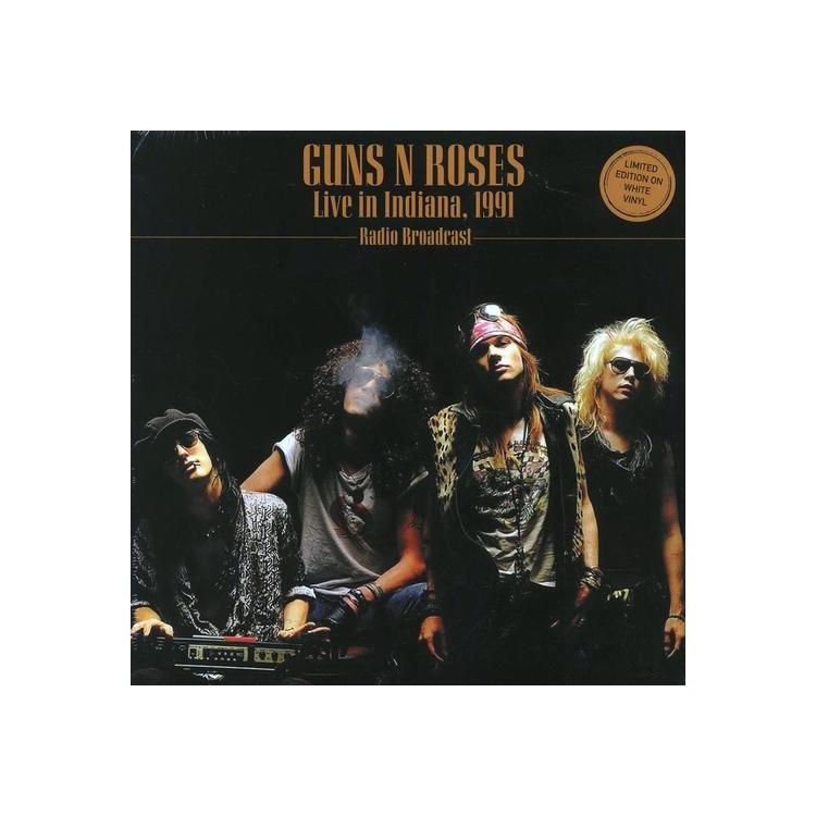 GUNS N ROSES - Live In Indiana, 1991 - Radio Broadcast (White Vinyl)
