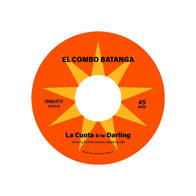 EL COMBO BATANGA - La Cuota B/w Darling