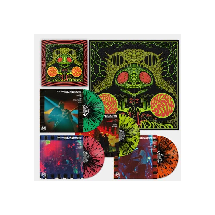 KING GIZZARD & THE LIZARD WIZARD - King Gizzard - Live In Los Angeles 24 (Splatter Vinyl)