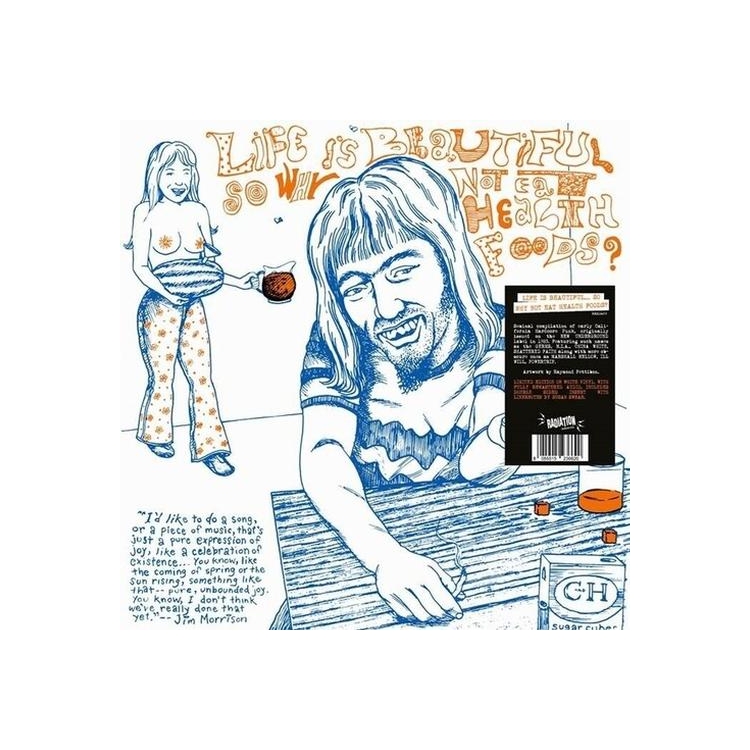 VARIOUS ARTISTS - Life Is Beautiful So Why Not Eat Health Foods? (White Vinyl)