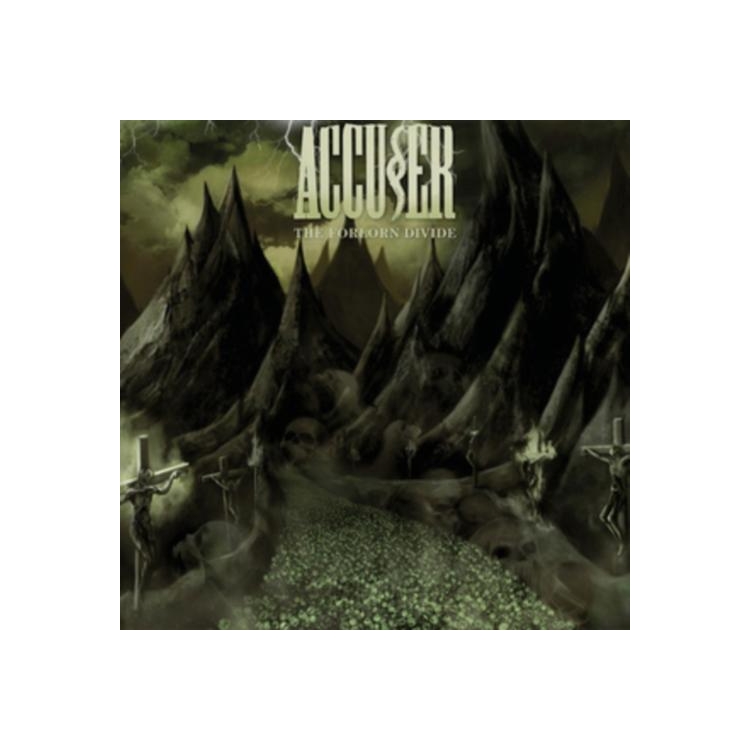 ACCUSER - The Forlorn Divide (Sunburst Yellow/red Vinyl)