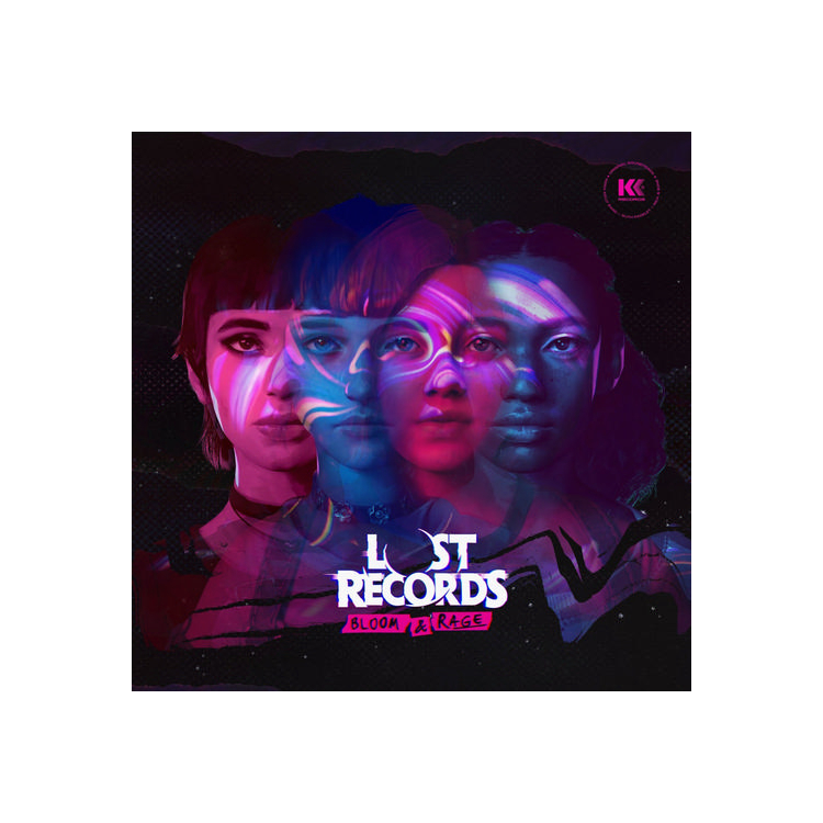 RUTH RADELET (CHROMATICS) / MILK AND BONE / NORA KELLY BAND - Lost Records: Bloom & Rage - Original Soundtrack From Game (Transparent Pink/blue Vinyl)