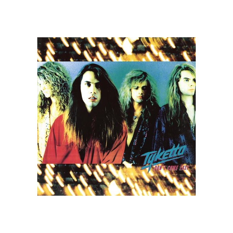 TYKETTO - Don't Come Easy (Teal With White Swirl Vinyl Edition)