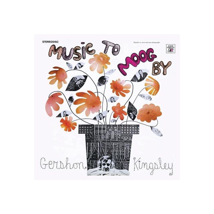 GERSHON KINGSLEY - Music To Moog By (Limited Strawberry With Black Swirl Vinyl)