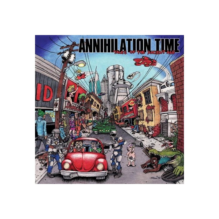 ANNIHILATION TIME - Tales Of The Ancient Age (Tiger's Eye Marbled Vinyl)