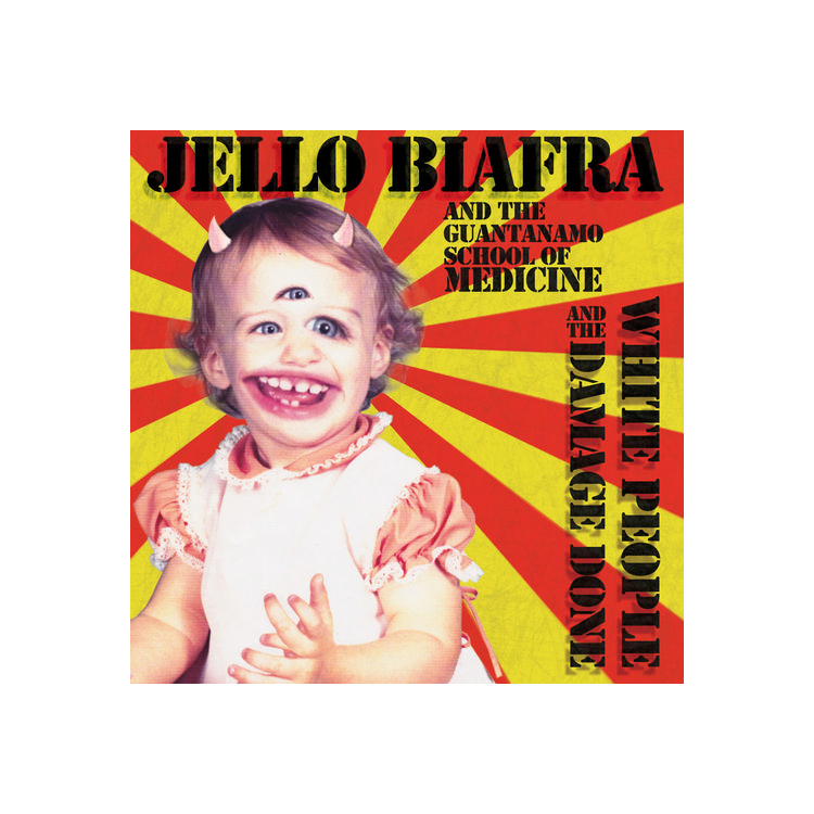 JELLO BIAFRA & THE GUANTANAMO SCHOOL OF MEDICINE - White People & The Damage Done (Coloured Vinyl)