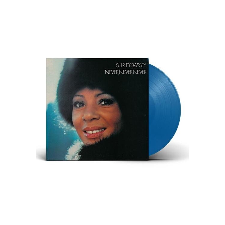 SHIRLEY BASSEY - Never Never Never - Blue Vinyl