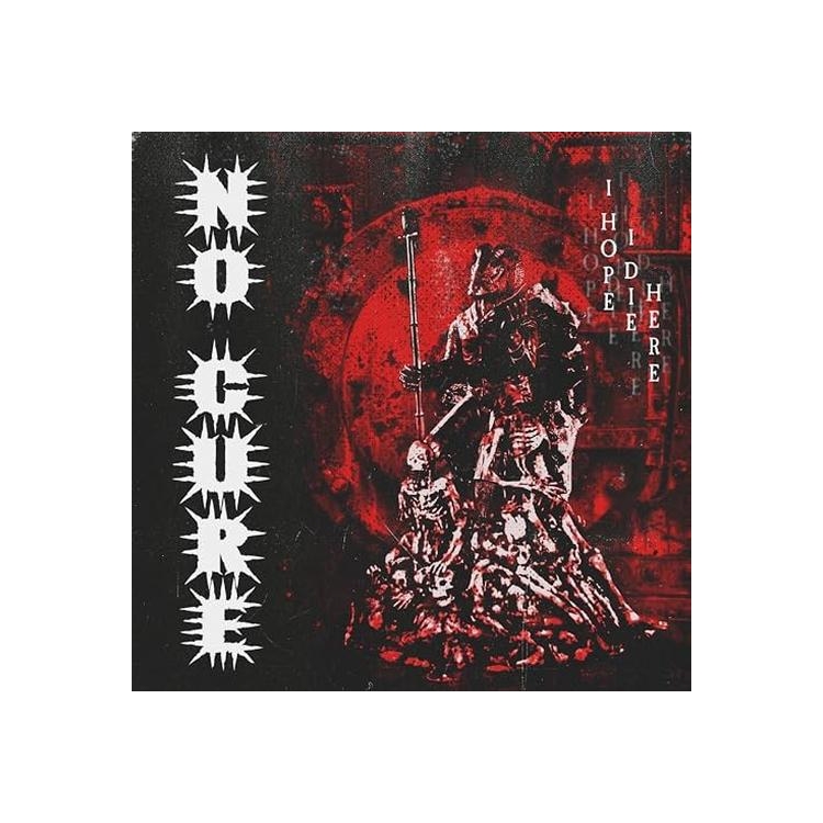 NO CURE - I Hope I Die Here (Double 7-inch/gold With Red & Black Splatter)
