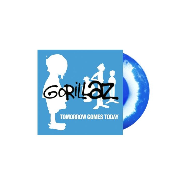 GORILLAZ - Tomorrow Comes Today: 25th Anniversary Reissue (Limited Blue & White Coloured Vinyl)