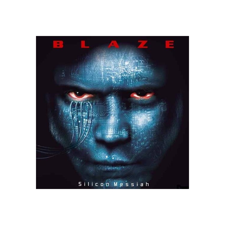 BLAZE BAYLEY - Silicon Messiah 25th Anniversary Edition (Red+blue)