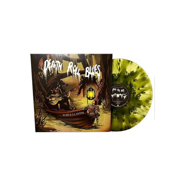 K.K. ) CURSE OF K.K. HAMMOND ( HAMMOND - Death Roll Blues - Green & Clear Splatter Vinyl