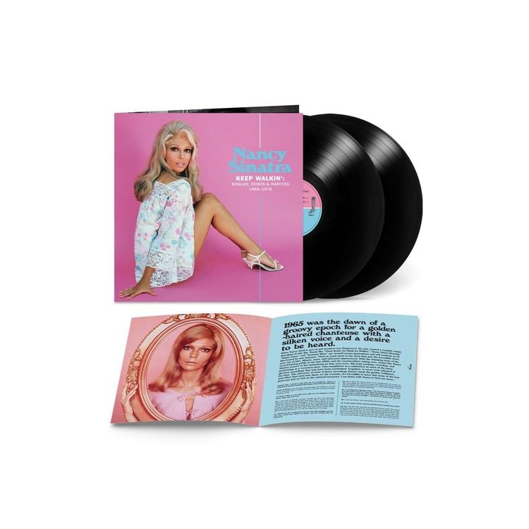 NANCY / KEEP WALKIN' SINATRA - Singles, Demos &(2lp/gf/pink)