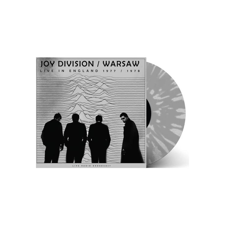 JOY DIVISION/WARSAW - Live In England 1977/1978 (Transparent Black/grey Splatter Vinyl)