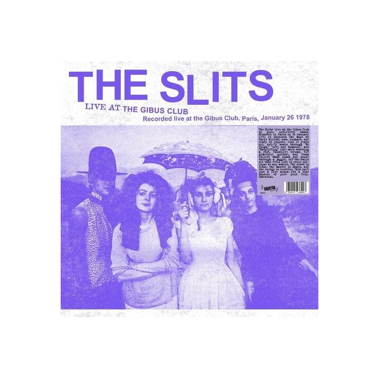 SLITS - Live At The Gibus Club (Purple Vinyl)