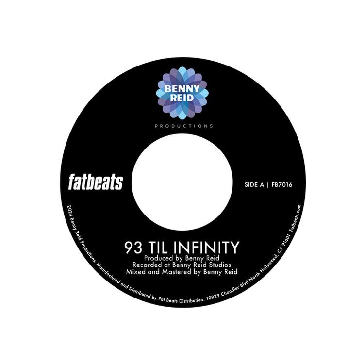BENNY REID - 93 'til Infinity B/w Day One