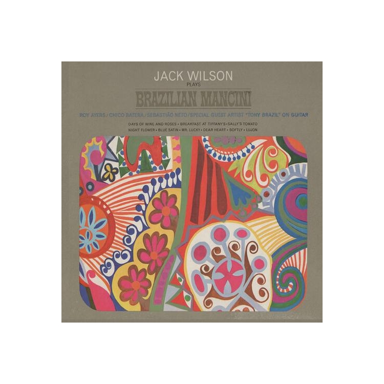 THE & ROY AYERS JACK WILSON QUARTET - Brazilian Mancini [lp] (Clear Vinyl, 60th Anniversary Edition, Monophonic Sound)
