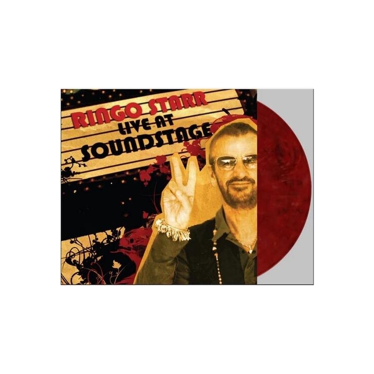 RINGO STARR - Live At Soundstage [lp] (Burgundy Swirl Vinyl, Limited)