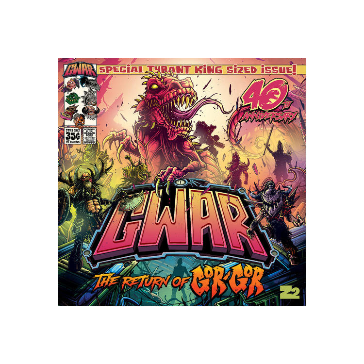 GWAR - The Return Of Gor Gor (Deluxe Edition) (Green Etched Zoetrope Vinyl) (Indie Exclusive)